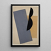 Reproductie van het schilderij Composition BleuJauneNoir - El Lissitzky