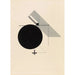 Proun IV Blad 4 uit de I Kestnermappe Proun - El Lissitzky — weergave van het kunstwerk