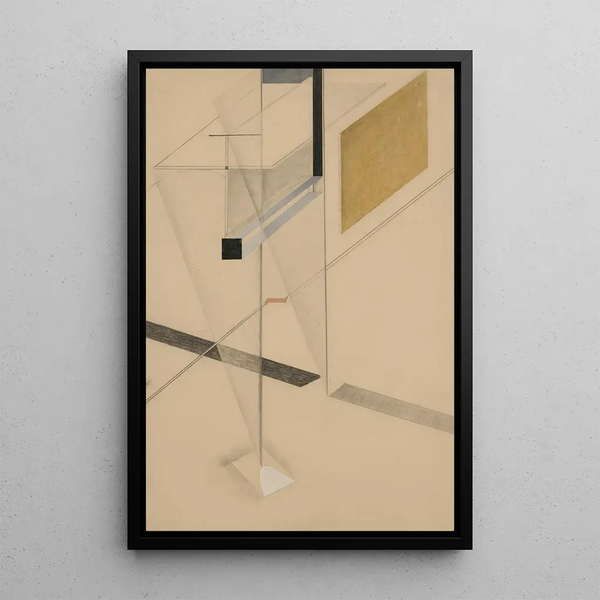 Reproductie van het schilderij ln31 - El Lissitzky