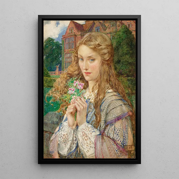 Reproductie van het schilderij Evelyn Hope - Eleanor Fortescue-Brickdale
