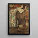 Le Chapeau qui Va - Eleanor Fortescue-Brickdale — ingelijst kunstwerk aan de muur