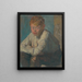 Jongen met rood haar - Elemér Halász-Hradil — ingelijst kunstwerk aan de muur