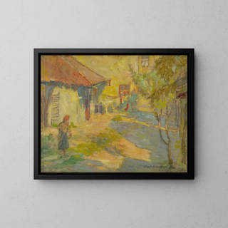 Elemr HalszHradil - In the yard.webp