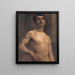 Nu masculijn - Elemér Halász-Hradil — ingelijst kunstwerk aan de muur