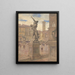Place en Italie, Florence - Elemr Halszhradil — framed artwork on a wall