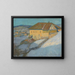 Land van de winter - Elemér Halász-Hradil — ingelijst kunstwerk aan de muur