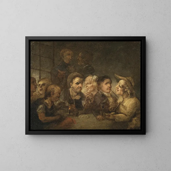 Een club - Elias Martin — ingelijst kunstwerk aan de muur