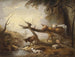 van het vee bij een beek - Elias Martin — weergave van het kunstwerk