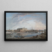 View of Stockholm III - Elias Martin — framed artwork on a wall