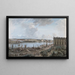 View of Stockholm II - Elias Martin — framed artwork on a wall