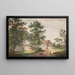 Ermelundshuset - Elias Meyer — ingelijst kunstwerk aan de muur