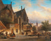 van een Nederlands marktzicht - Elias Pieter van Bommel — weergave van het kunstwerk