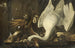 Still life with a swan, asparagus, game, and vegetables - Elias Vonck — artwork view