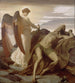 Élie in de woestijn - Frederic Leighton — weergave van het kunstwerk