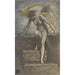 Reproductie van het schilderij Aube - Elihu Vedder