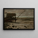 van het vissershutje bij de pier, Viareggio, Italië - Elihu Vedder — ingelijst kunstwerk aan de muur