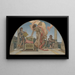 Godin van de Fortuna, blijf bij ons - Elihu Vedder — ingelijst kunstwerk aan de muur