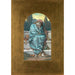 Reproductie van het schilderij Muse de la tragédie - Elihu Vedder