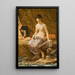 Odalisque - Elihu Vedder — framed artwork on a wall
