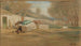 Figuur aan de rand van de weg en paraplu - Elihu Vedder — weergave van het kunstwerk