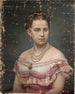 Koninklijk Schilderij van Olga van Griekenland - Elisabeth Jerichau-Baumann — weergave van het kunstwerk