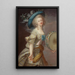 Reproductie van het schilderij Portret van een danseres - Elisabeth Louise Vigée Le Brun