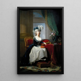 Elisabeth Louise Vige Le Brun - Portrait of Marie Antoinette Queen of France.webp