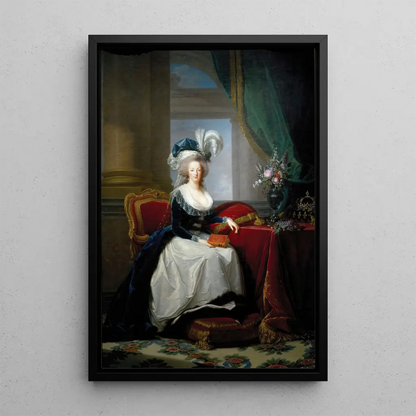 Elisabeth Louise Vige Le Brun - Portrait of Marie Antoinette Queen of France.webp