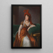 Portret van prinses Anna Alexandrovna Galitzin - Elisabeth Louise Vigée Le Brun — ingelijst kunstwerk aan de muur