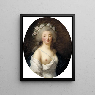 Elisabeth Louise Vige Le Brun - Portrait of a Young Lady as Flora.webp