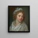 Portrait of a Young Woman - Élisabeth Louise Vigée Le Brun — framed artwork on a wall