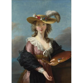 Elisabeth Louise Vige Le Brun - Self Portrait In A Straw Hat.webp