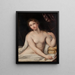 Lucrèce - Elisabetta Sirani — ingelijst kunstwerk aan de muur
