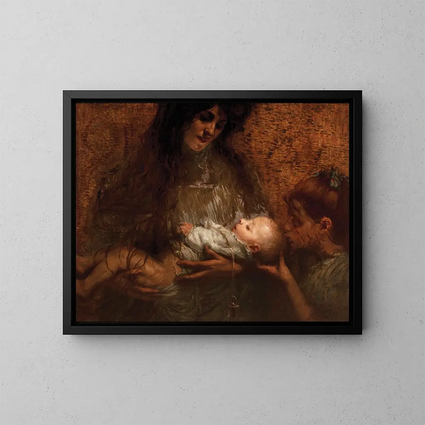 Goede Nacht - Eliseu Visconti — ingelijst kunstwerk aan de muur