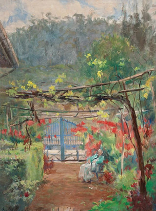 Eliseu Visconti - Descanso em meu jardim.webp