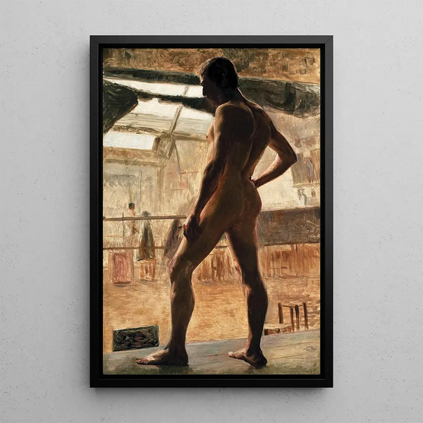 Nu masculin - Eliseu Visconti — ingelijst kunstwerk aan de muur