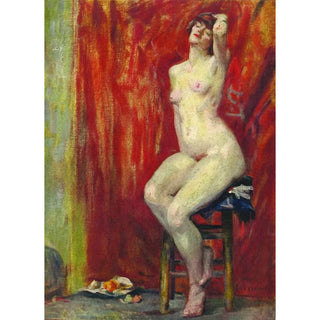 Eliseu Visconti - Nu sentado.webp