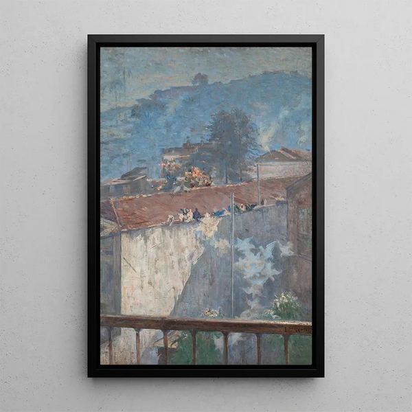 Duiven uit mijn atelier - Eliseu Visconti — ingelijst kunstwerk aan de muur
