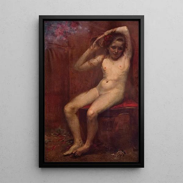 Printemps - Eliseu Visconti — ingelijst kunstwerk aan de muur