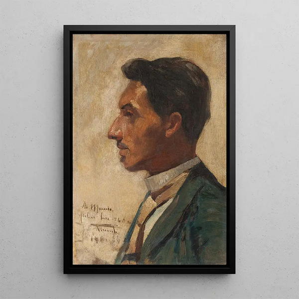 Reproductie van het schilderij Portret van Macedo - Eliseu Visconti