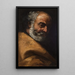Portret van een oude man - Eliseu Visconti — ingelijst kunstwerk aan de muur