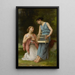 La Captive - Elizabeth Jane Gardner Bouguereau — framed artwork on a wall