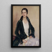 Mademoiselle Edith Bryant - Elizabeth Kelly — ingelijst kunstwerk aan de muur