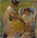 Elle Lanzer and her daughter Bettina - Otto Friedrich — artwork view