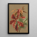 Autumn Leaves No. 1 - Ellen Fisher — framed artwork on a wall