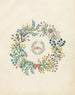 Paper cut-out flower album painting pl. 02 - Ellen W. — artwork view