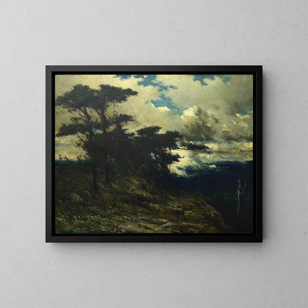 Berglandschap - Elliott Daingerfield — ingelijst kunstwerk aan de muur
