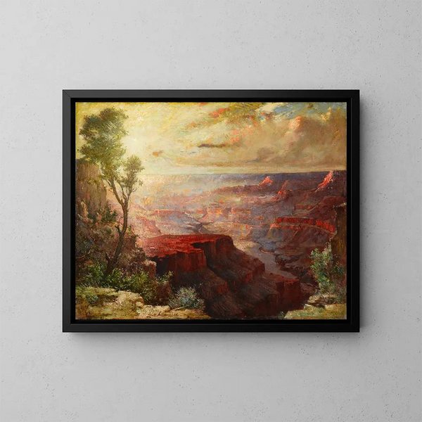 Le Grand Canyon - Elliott Daingerfield — ingelijst kunstwerk aan de muur