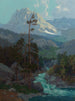 van de Sierra Waterval - Elmer Wachtel — weergave van het kunstwerk