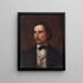 Nathan Flint Baker - Emanuel Gottlieb Leutze — ingelijst kunstwerk aan de muur